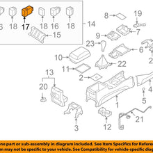 Genuine Hyundai 96120-2B000 Aux and USB Jack Assembly