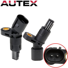 AUTEX 2PCS ABS Wheel Speed Sensor Rear Left & Right ALS522