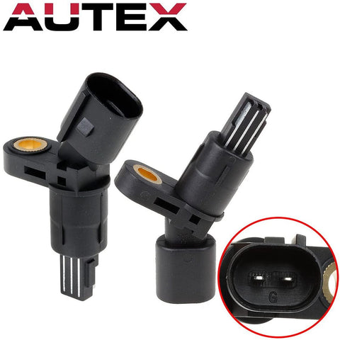 AUTEX 2PCS ABS Wheel Speed Sensor Rear Left & Right ALS522