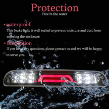 Third 3rd Brake High Mount Stop LED Light For Ford Super Duty/Ranger/Mazda B-Series YC3Z13A613BA, CC3Z13A613B (Chrome Housing Smoked Lens)