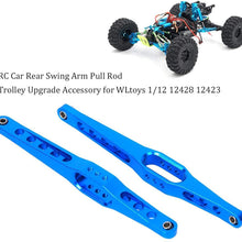 DJDK Swing Arm Pull Rod,RC Car Rear Swing Arm Pull Rod Trolley Upgrade Accessory for WL_Toys 1/12 12428 12423