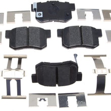 ACDelco 17D537CH Professional Ceramic Rear Disc Brake Pad Set