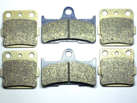 Master Chen Front Rear Brake Pads Brakes for Yamaha Grizzly YFM 660 YFM600 2002-2008 MC0064-001