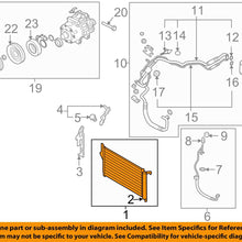 Genuine Hyundai 97606-1U100 Cooler Condenser Assembly