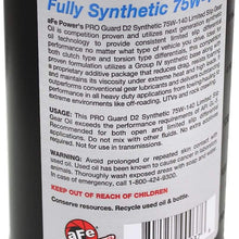aFe Power Pro Guard D2 90-20101 Synthetic Gear Oil (1 Quart; 75W-140)