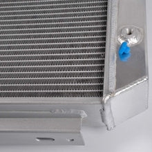 Full Aluminum Cooling Racing Radiator 2 Core Fits Replacement For Chevy Bel Air/Nomad/One0 55-57 Fifty Series/Two Ten Series/Del Ray V8 MT