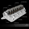 DNA Motoring CYLH-MIT-4D56-ASSE 4D56/4D56T Engine OE Style Aluminum Complete Cylinder Head
