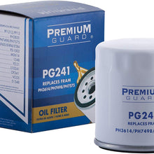 PG Oil Filter PG241| Fits 1956-2020 various models of Ford, Toyota, Mazda, Chrysler, Jeep, Dodge, Volkswagen, Lexus, Saturn, Lincoln, Land Rover, Suzuki, Plymouth, Geo, Chevrolet