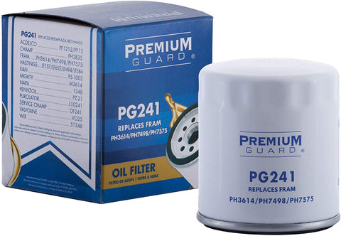 PG Oil Filter PG241| Fits 1956-2020 various models of Ford, Toyota, Mazda, Chrysler, Jeep, Dodge, Volkswagen, Lexus, Saturn, Lincoln, Land Rover, Suzuki, Plymouth, Geo, Chevrolet