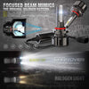 9005 HB3 LED Headlight Bulbs, CAR ROVER 50W 10000Lumens Extremely Bright 6000K CSP Chips Conversion Kit