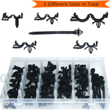 ROLINGER Car Wire Harness Routing Clip Wiring Harness Wire Loom Routing Clips Assortment 56 PCS Retainer Car Clips Contains 6 Different Sizes Replacement Parts for Honda GM Mazda