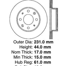 Stoptech 127.40005R Auto Part