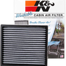K&N VF2000 Washable & Reusable Cabin Air Filter Cleans and Freshens Incoming Air for your Subaru, Toyota