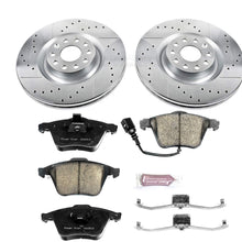 Power Stop K5425 Front Brake Kit with Drilled/Slotted Brake Rotors and Z23 Evolution Ceramic Brake Pads