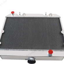 CoolingSky 62MM 4 Row Core Aluminum Radiator for Nissan Datsun 280ZX 1981-1983