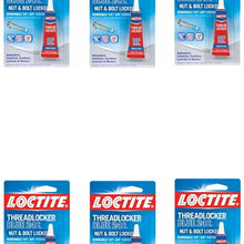 Loctite Heavy Duty Threadlocker, 0.2 oz, Blue 242, 6 Pack