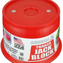 Andersen Hitches Trailer Jack Block 2-Pack with Magnets (3608-M-2)