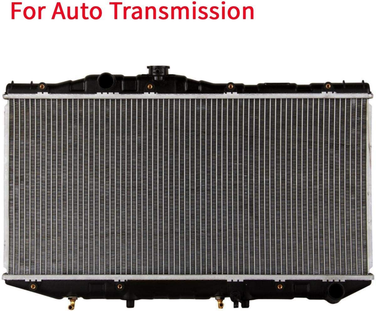Automatic AT Aluminum/Plastic Radiator 1 Row Fit 87-91 Toyota Camry
