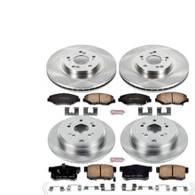 Autospecialty KOE6173 Daily Driver 1-Click OE Replacement Front/Rear Brake Kit