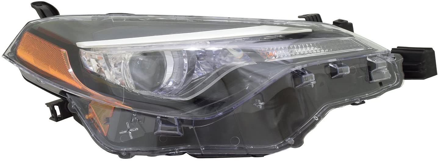 TYC 20-9881-00-1 Replacement Right Head Lamp