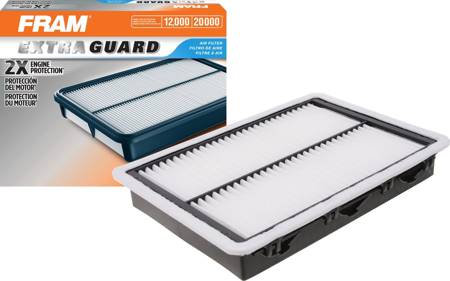 FRAM Extra Guard Air Filter, CA11942 for Select Hyundai and Kia Vehicles
