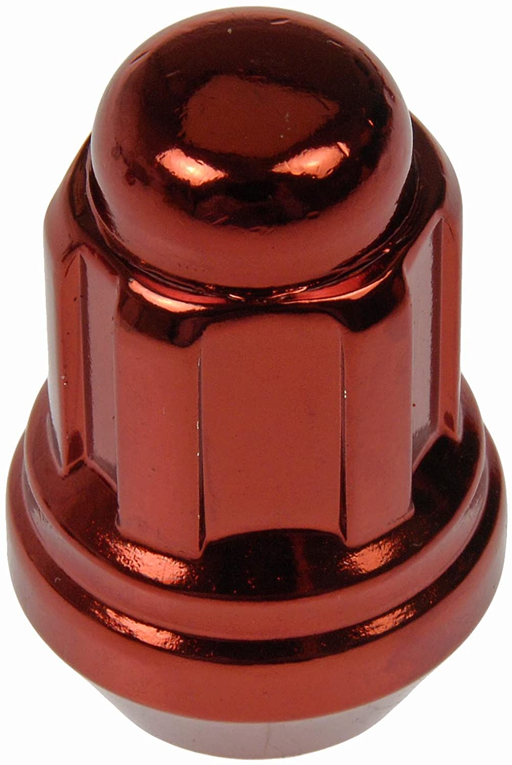 Dorman 711-335E Pack of 16 Red Wheel Nuts and 4 Lock Nuts with Key