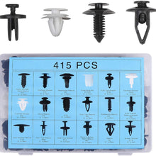Voodonala Car Retainer Kit Push Rivet Pins Clips Fastener Plastics Trim Panel Body Assortment for Jeep Ford GM Toyota Honda