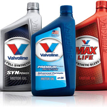 Valvoline Advanced Full Synthetic SAE 0W-20 Motor Oil 1 QT, Case of 6