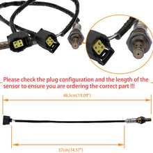 Oxygen Sensor Upstream & Downstream O2 Sensor 2PCS | for Dodge Dakota Durango Ram Jeep Wrangler Grand Cherokee Mitsubishi Raider & more | Replace# 234-4587, 05149171AA, 68144248AA, 56041698AA