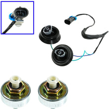 Knock Sensor with Harness Pair Kit Set for Chevy GMC Silverado Sierra Cadillac