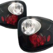 Spyder 5003157 Ford F150 Flareside 01-03 (Not Fit Supercrew) Euro Style Tail Lights - Signal-3457(Not Included) ; Reverse-3156(Not Included) ; Brake-3157(Not Included) - Black (Black)