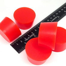 5 Pc 1 1/2" X 1 3/4" #9 High Temp Silicone Rubber Tapered Plug Powder Coating Custom Painting Supplies