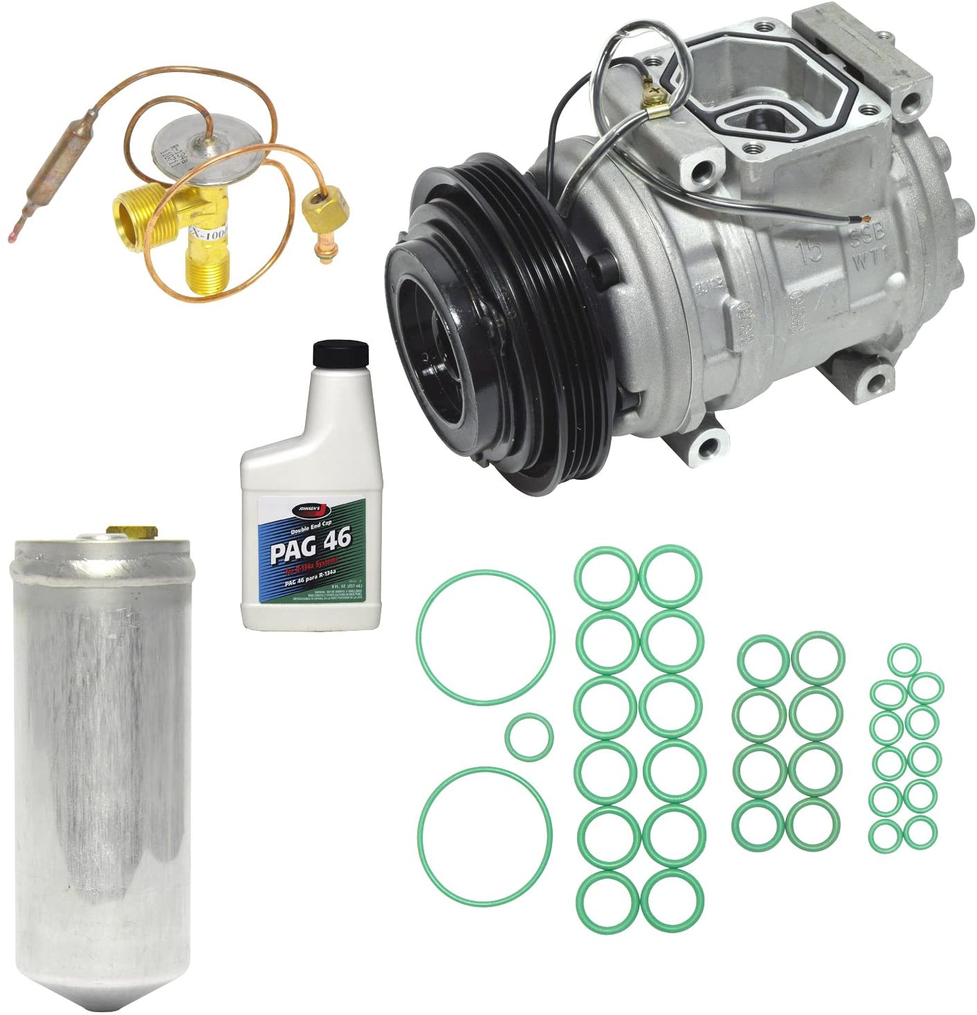 Universal Air Conditioner KT 3750 A/C Compressor and Component Kit