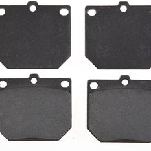 ACDelco 17D244 Professional Organic Front Disc Brake Pad Set