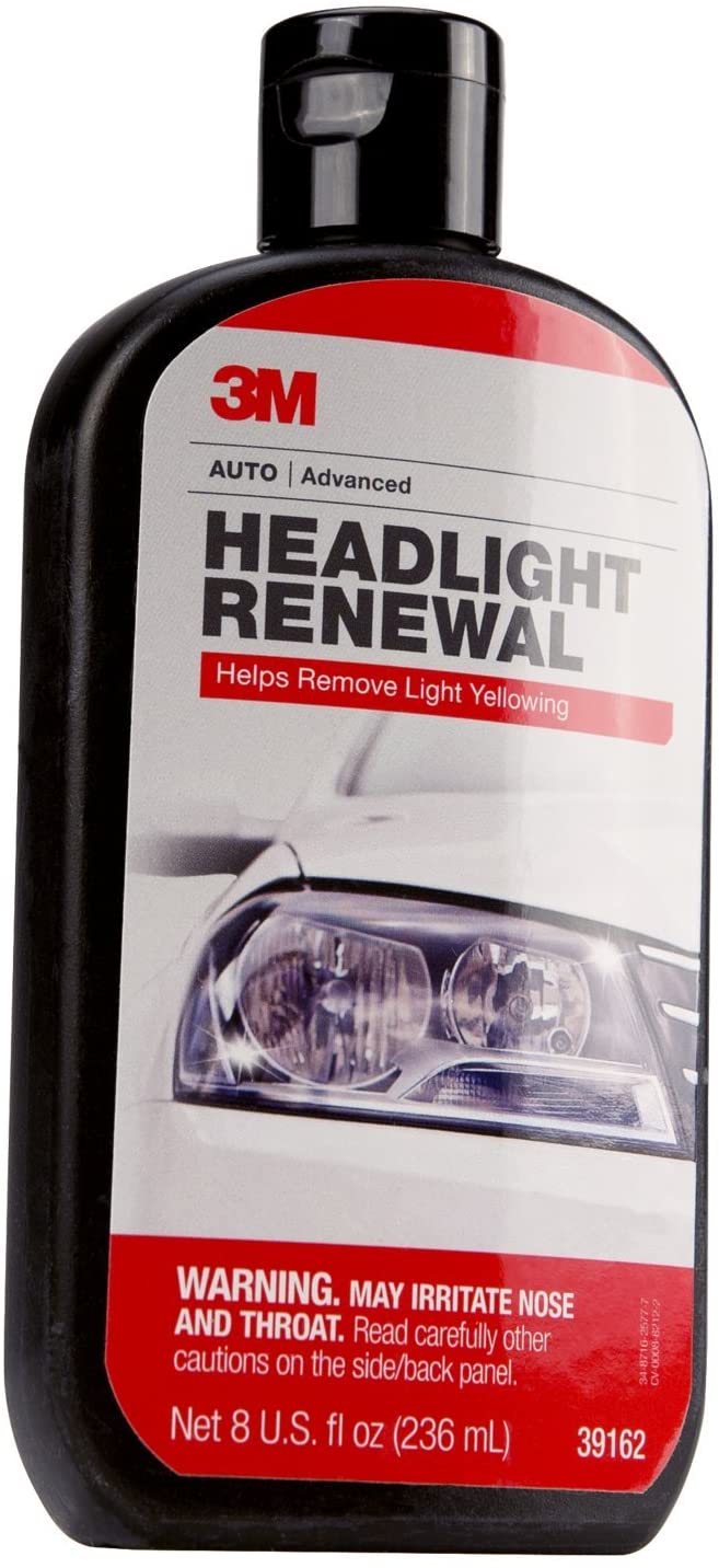 3M Headlight Renewal, 39162, 8 oz