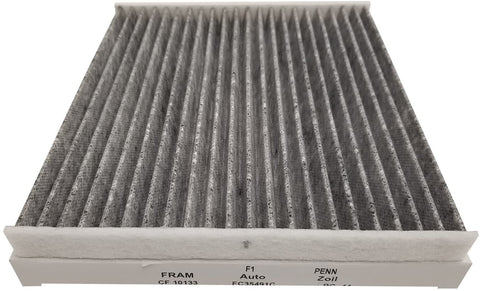 F1AUTO FC35491C FLAT PANEL CARBON CABIN AIR FILTER