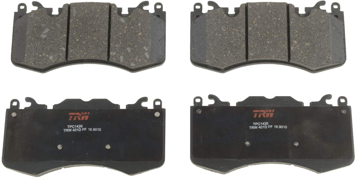 TRW TPC1426 Black Premium Ceramic Rear Disc Brake Pad Set