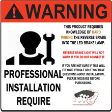 Roane Designs 3" LED Tow Hitch Cover Light - fits 2" inch Receiver Hitch, Driving, Brake, Reverse Trailer Hitch Light