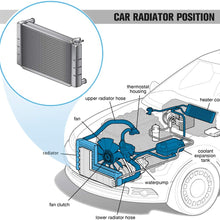 Radiator Compatible with GMC Chevy Blazer S10 Jimmy Sonoma Hombre Bravada 4.3L V6 ATRD1012