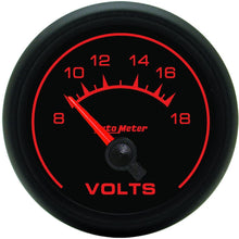 Auto Meter 5992 ES 2-1/16" 8-18V Short Sweep Electric Voltmeter