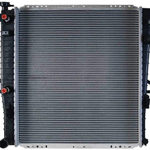 AutoShack RK861 23.8in. Complete Radiator Replacement for 2000 2001 Ford Explorer Mercury Mountaineer 2001 Explorer Sport Trac 4.0L