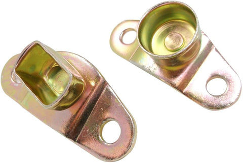 1988-1998 Compatible with Chevy GMC C1500 K 1500 Full Size Truck Left and Right Tailgate Hinge Replacement Kit (Body Side Only)