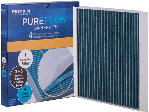 PureFlow Cabin Air Filter PC5660X| Fits 2007-16 Hyundai Elantra, 2008-11 Accent, 2013-14 Elantra Coupe, 2013-17 Elantra GT, 15-17 Tucson, 14-16 Kia Forte Koup, 14-17 Rondo, 14-18 Forte5, 14-20 Forte