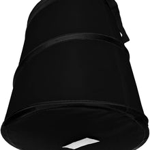 FH Group FH1121BLACK Auto Car Trash Can Portable Collapsible Car Trash Can Waterproof Garbage Container Large, Black Color
