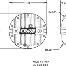 B&M 71502 Differential Cover