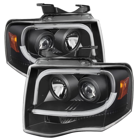 Spyder Auto 5079503 Projector Style Headlights Black/Clear