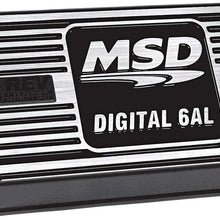 BRAND NEW MSD 6AL DIGITAL IGNITION CONTROL BOX WITH REV LIMITER,BLACK,520-540 VOLTS PRIMARY,11,000 RPM RANGE,COMPATIBLE WITH 4, 6 OR 8-CYLINDER ENGINES