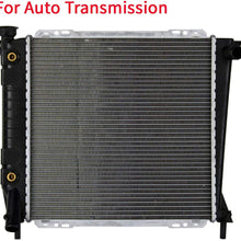 YHA 2 Row AT Radiator Assembly with Oil Cooler Compatible with 91-94 Explorer 4.0L 90-94 Ranger 4.0L 94 Mazda B3000 3.0L B4000 4.0L 91-94 Mazda Navajo 4.0L V6 56mm Core CU1164