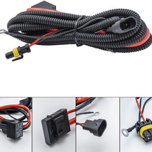 Xotic Tech 9005 9006 9012 9145 Relay Wiring Harness Adapters for Fog Lights DRL, Heavy Duty 40A 12V Wiring Upgrade Kit