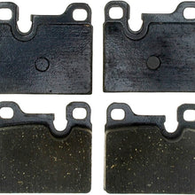 ACDelco 17D165 Professional Organic Rear Disc Brake Pad Set